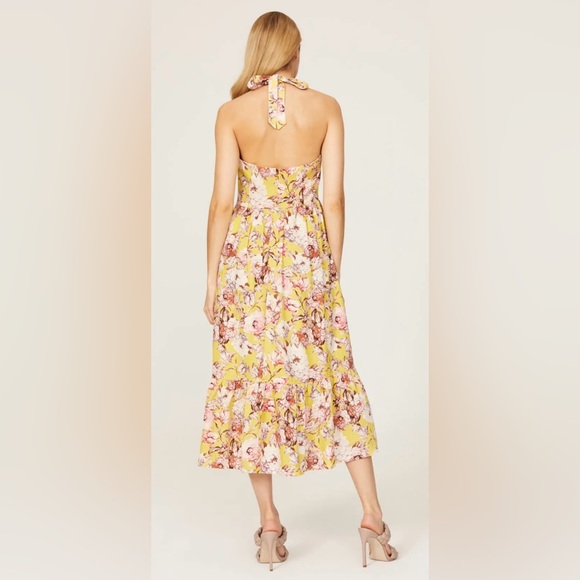 Bardot Floral Yellow Dress - Picture 4 of 13